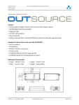 

outsource specification


