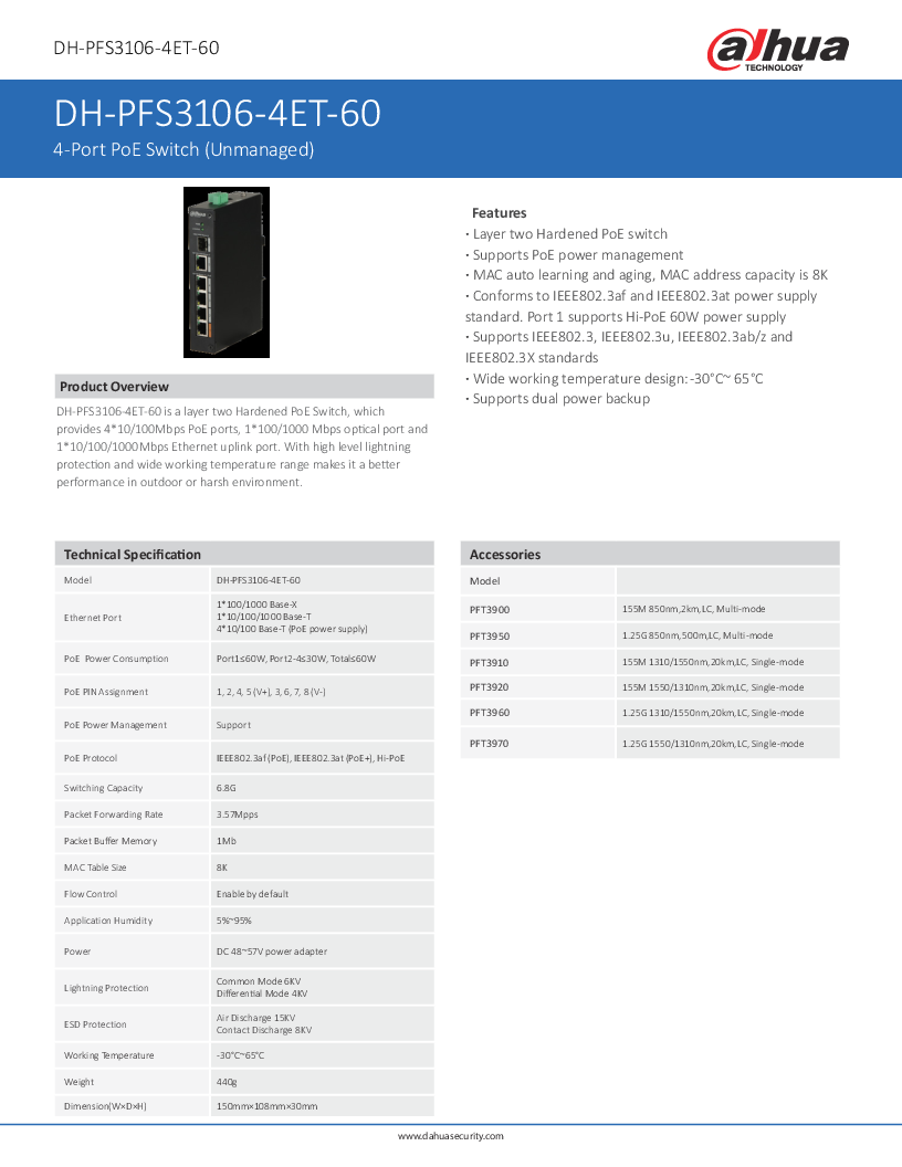 

PFS3106 4ET 60

