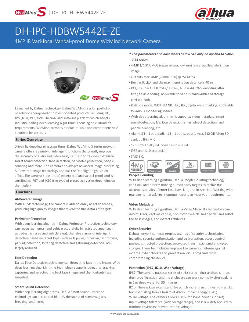 

IPC HDBW5442E ZE S3

