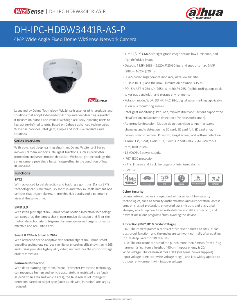 

IPC HDBW3441R AS P

