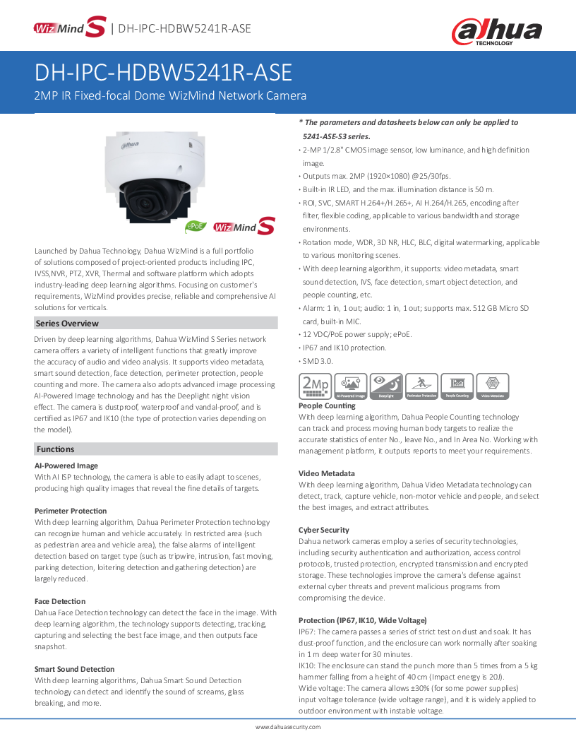 

IPC HDBW5241R ASE 28 S3

