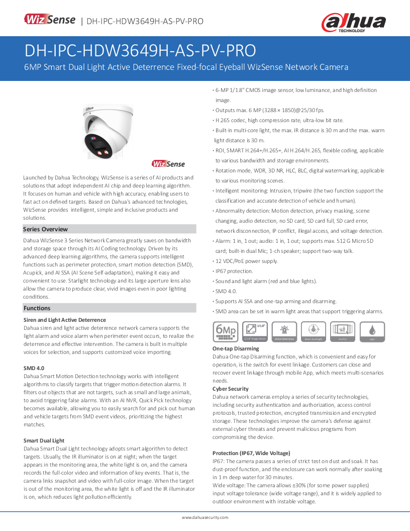 

IPC HDW3649H AS PV PRO

