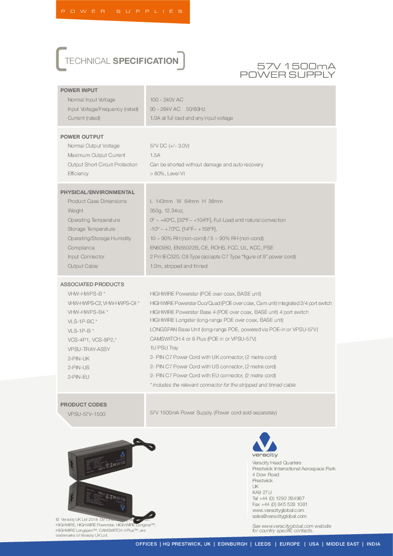 

VPSU 57V 1500

