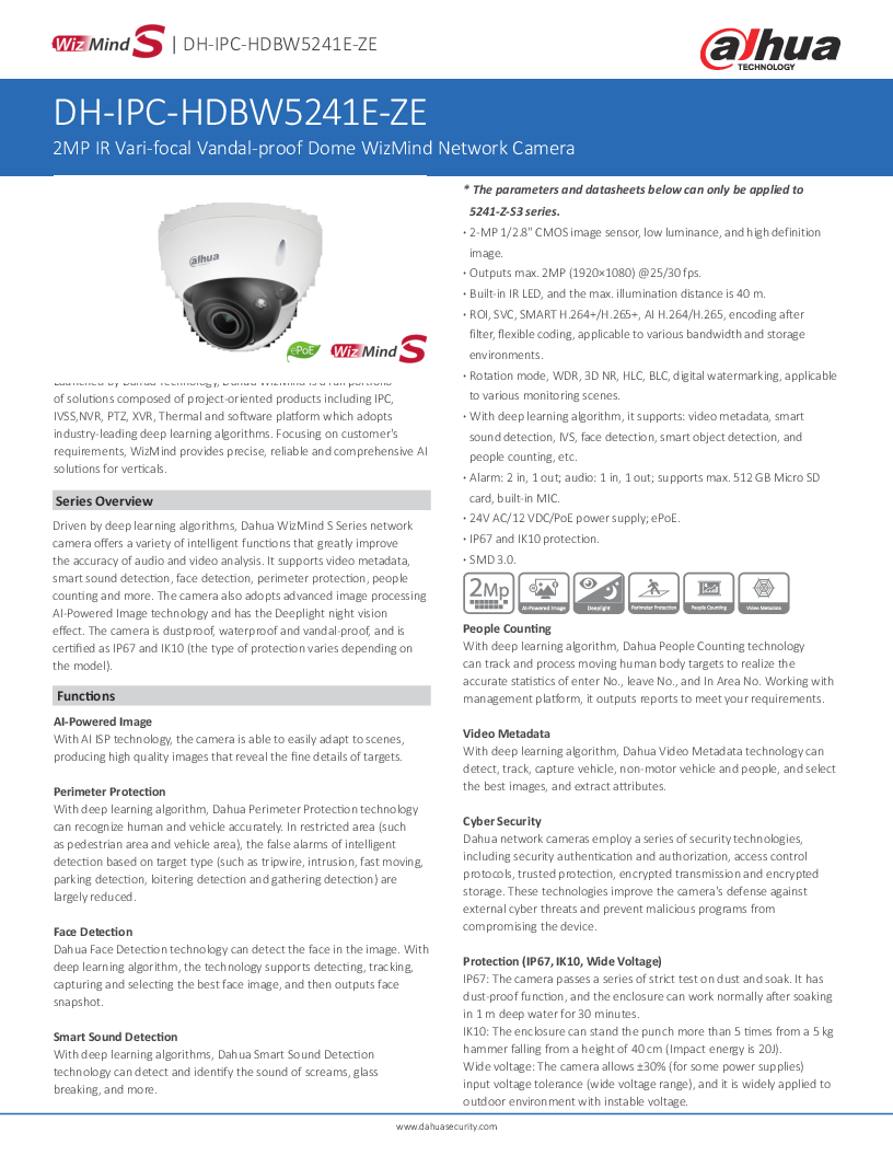 

IPC HDBW5241E ZE S3

