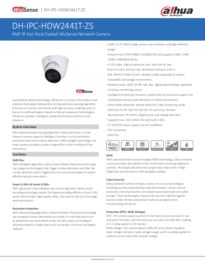 

IPC HDW2441T ZS

