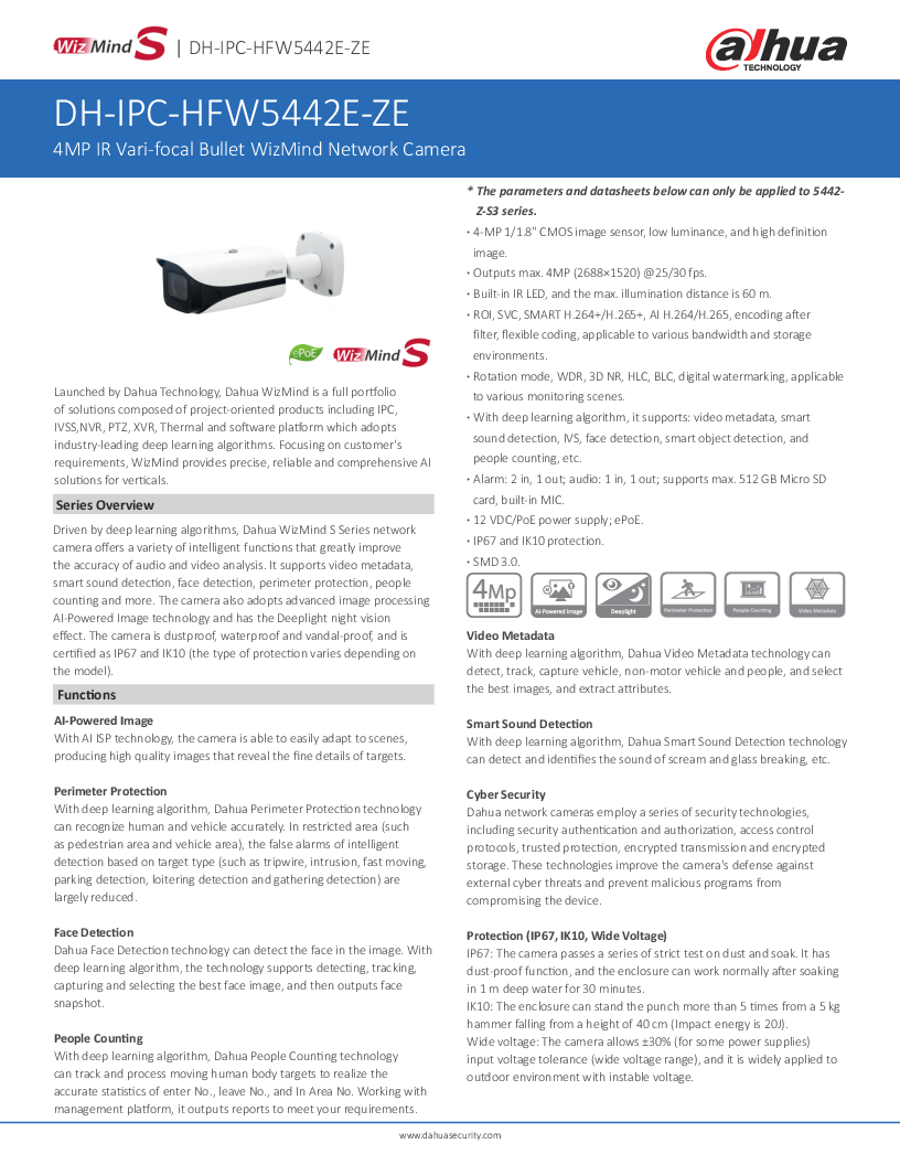 

IPC HFW5442E ZE S3

