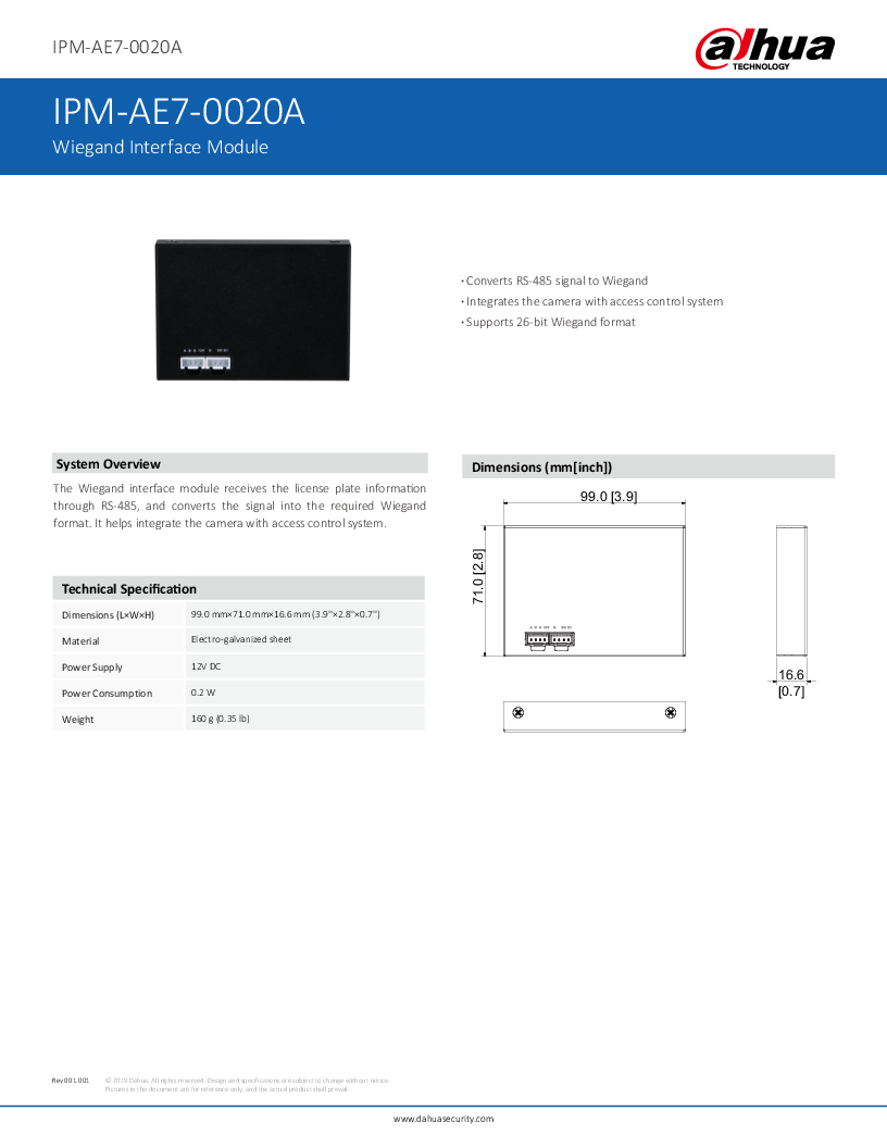 

IPM AE7 0020A

