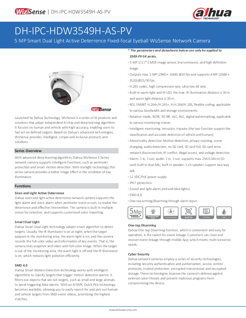 

IPC HDW3549H AS PV

